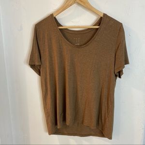 A New Day Brown Tee